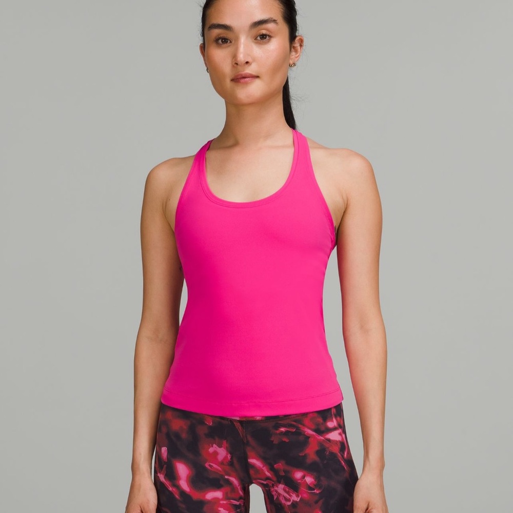 lululemon sonic pink cool racerback